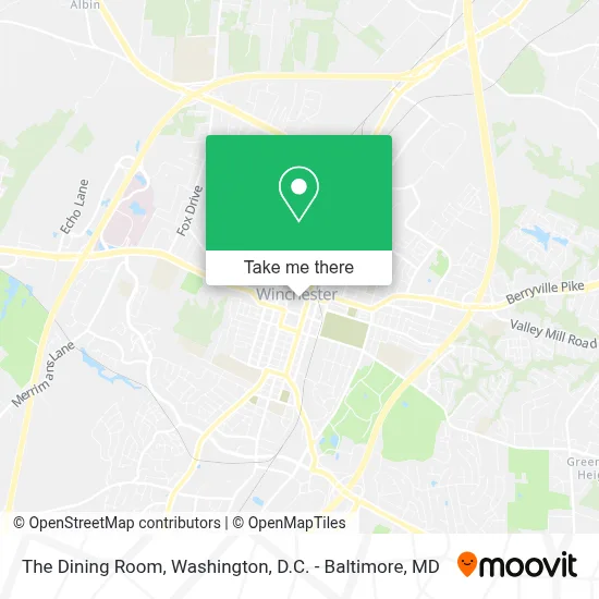 The Dining Room map