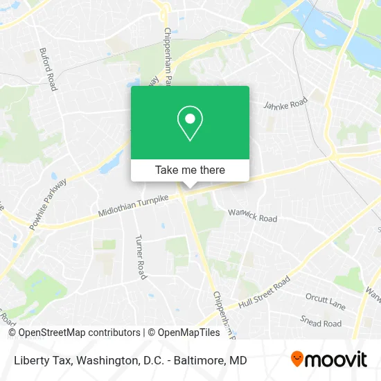 Liberty Tax map