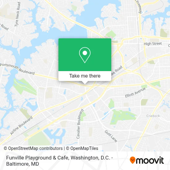 Funville Playground & Cafe map