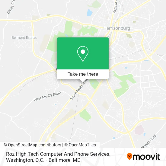 Roz High Tech Computer And Phone Services map