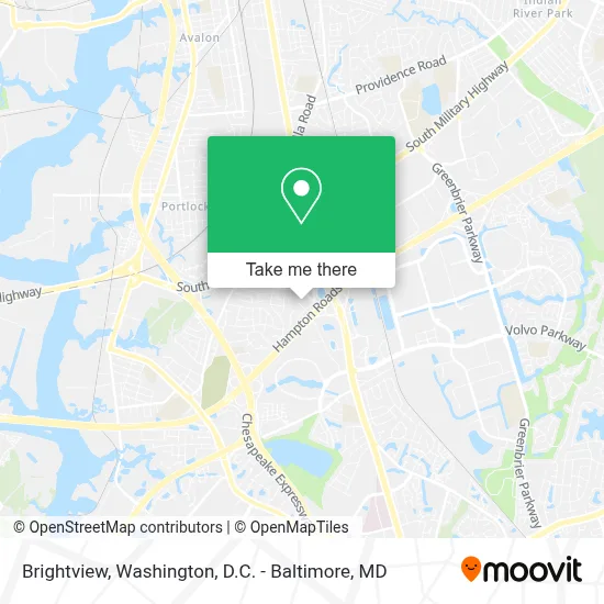Brightview map