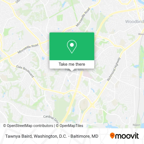 Tawnya Baird map