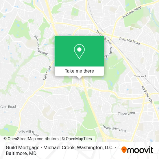 Guild Mortgage - Michael Crook map