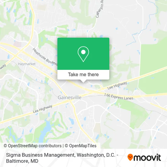 Sigma Business Management map