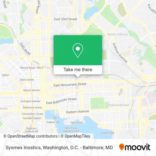 Sysmex Inostics map