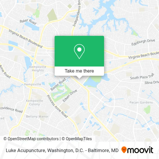 Luke Acupuncture map