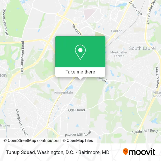 Tunup Squad map