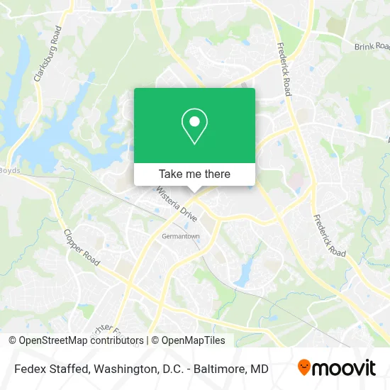 Fedex Staffed map