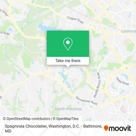 Spagnvola Chocolatier map