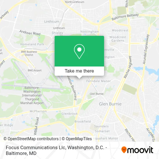 Focus Communications Llc map