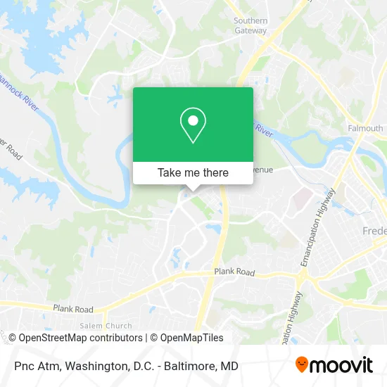 Pnc Atm map