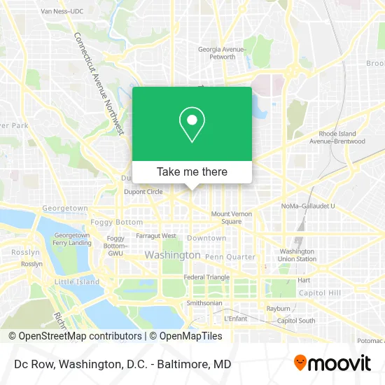 Dc Row map