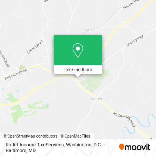 Ratliff Income Tax Services map