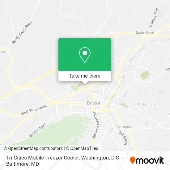 Tri-Cities Mobile Freezer Cooler map
