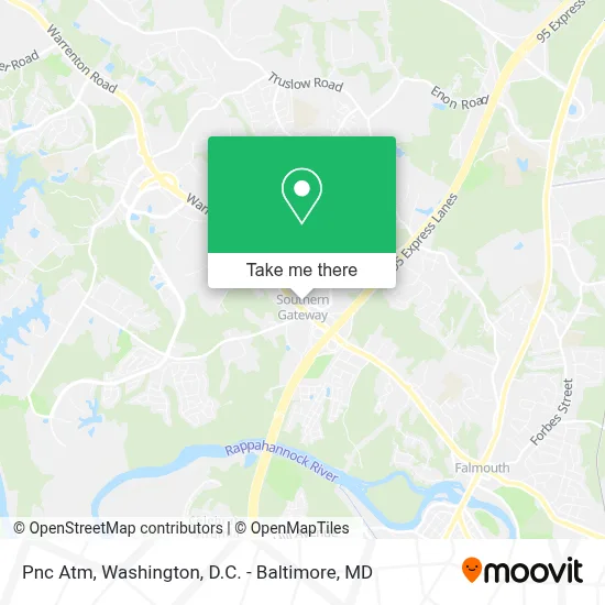 Pnc Atm map