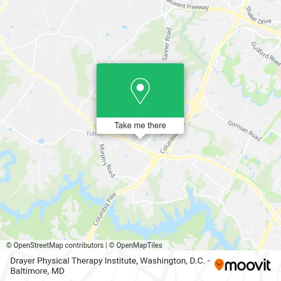 Drayer Physical Therapy Institute map