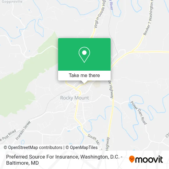 Preferred Source For Insurance map