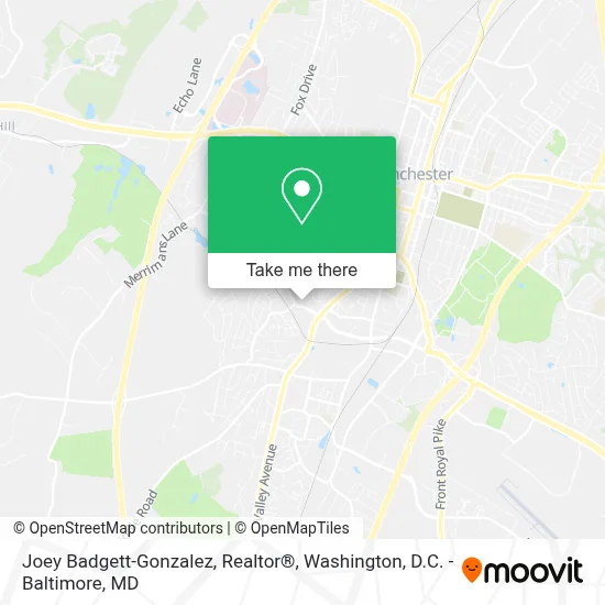 Joey Badgett-Gonzalez, Realtor® map