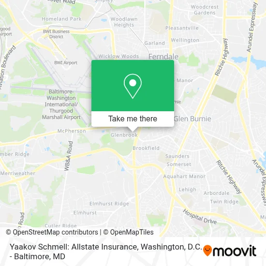 Yaakov Schmell: Allstate Insurance map