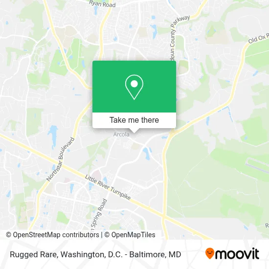 Rugged Rare map