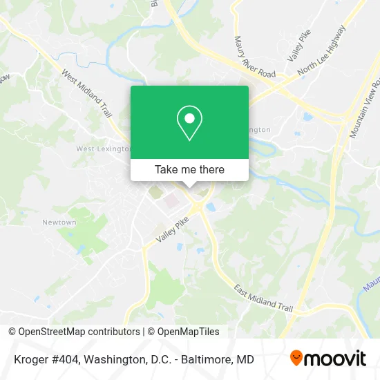 Kroger #404 map