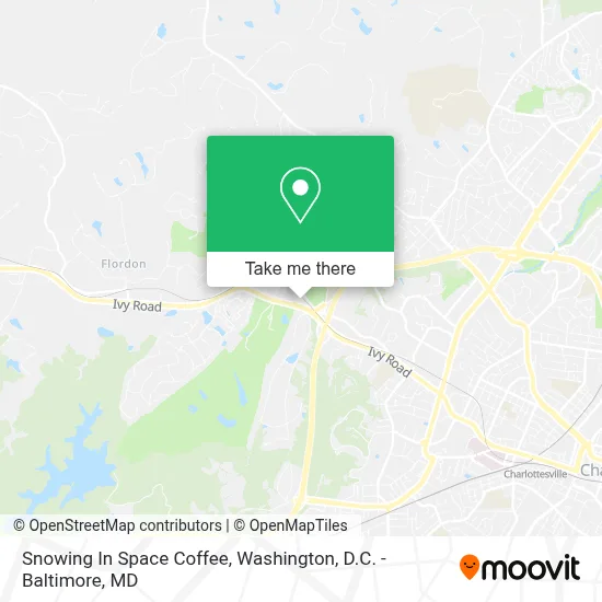 Snowing In Space Coffee map