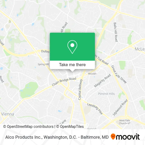 Alco Products Inc. map