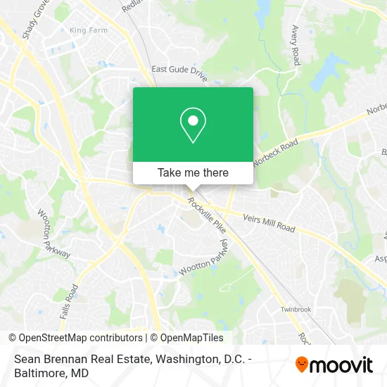 Sean Brennan Real Estate map