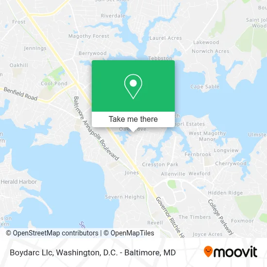 Boydarc Llc map