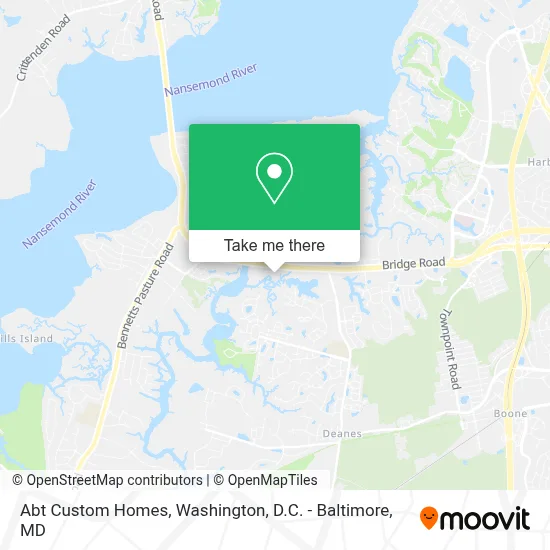 Abt Custom Homes map