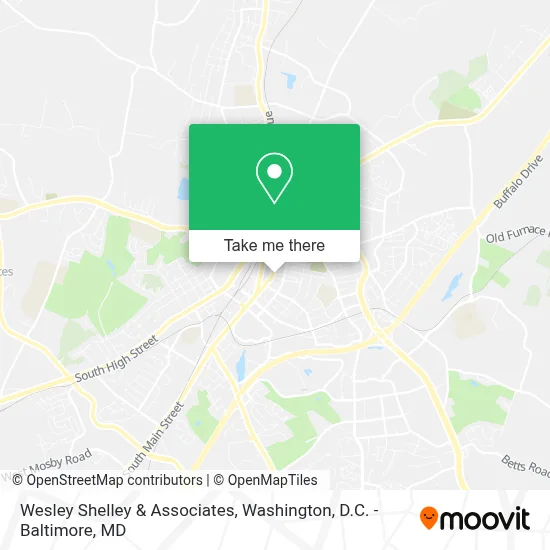 Wesley Shelley & Associates map