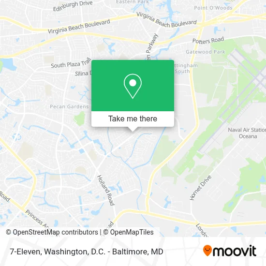 7-Eleven map