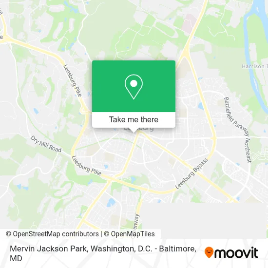 Mervin Jackson Park map