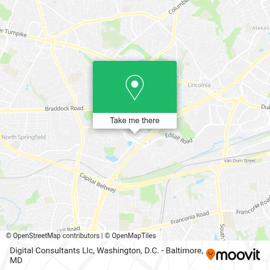 Digital Consultants Llc map