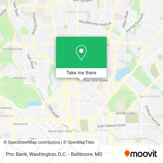 Pnc Bank map