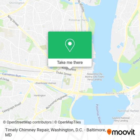 Timely Chimney Repair map