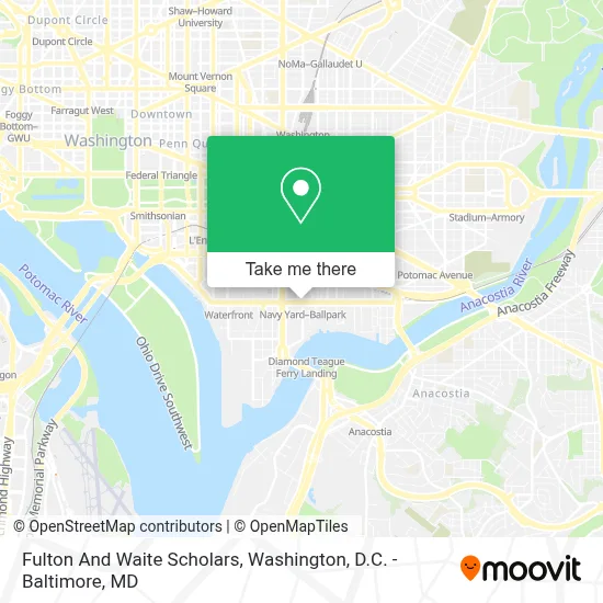 Fulton And Waite Scholars map