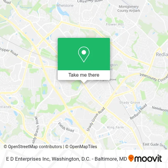 E D Enterprises Inc map