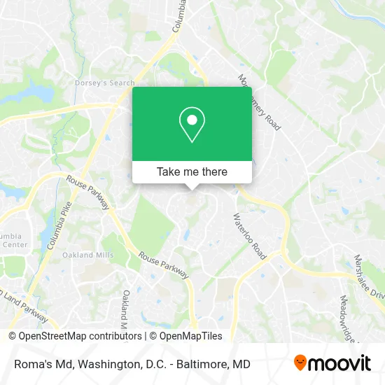 Roma's Md map