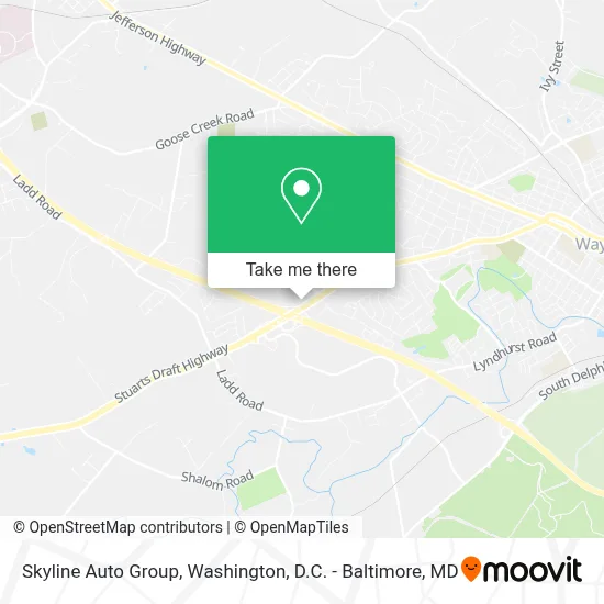 Skyline Auto Group map