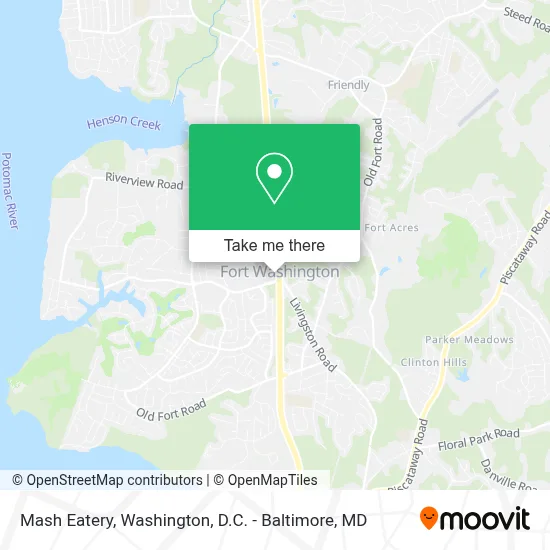 Mash Eatery map