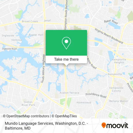 Mundo Language Services map