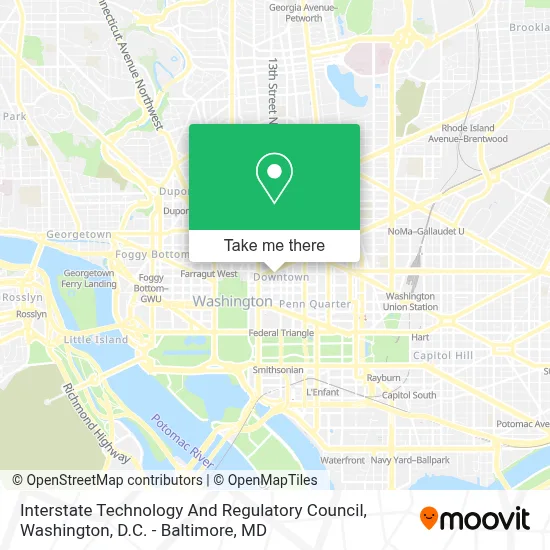 Interstate Technology And Regulatory Council map