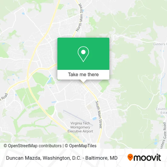 Duncan Mazda map