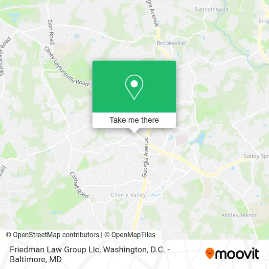 Friedman Law Group Llc map