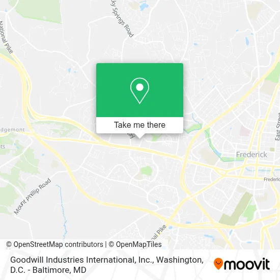 Goodwill Industries International, Inc. map