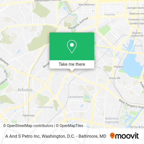 A And S Petro Inc map