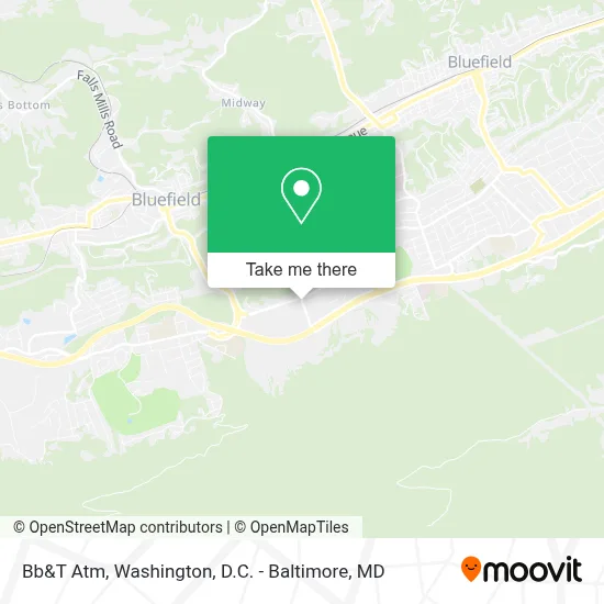 Bb&T Atm map