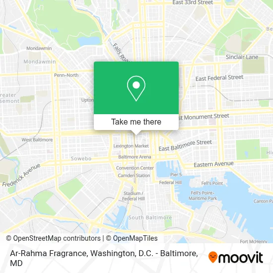 Ar-Rahma Fragrance map