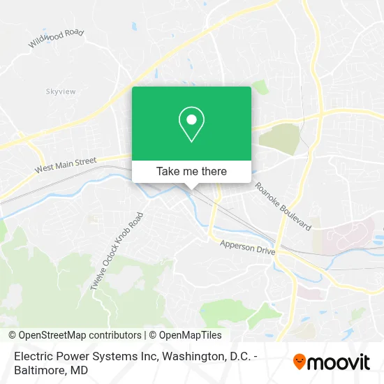 Electric Power Systems Inc map